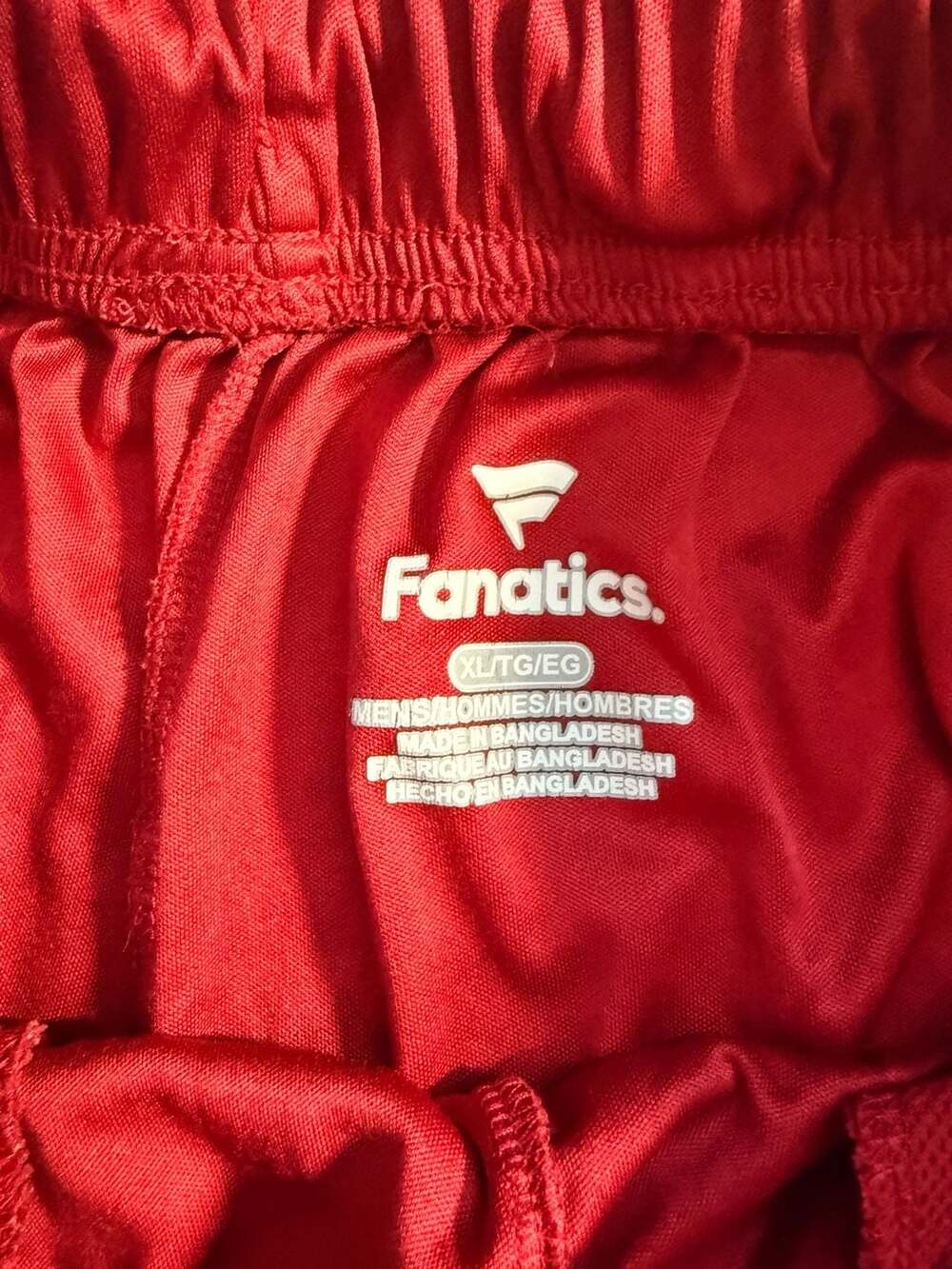 Fanatics Men's Red, Black Chicago Bulls Big and Tall Performance Shorts - - Picture 4 of 8